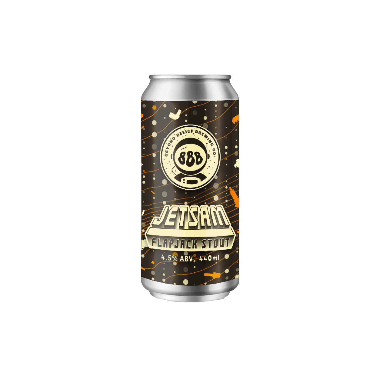 Beyond Belief Jetsam Flapjack Stout Can
